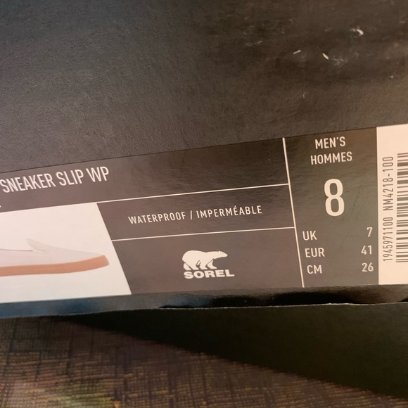 Sorel caribou ,sneaker slip up for men NWT main image 5